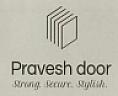 PRAVESH DOOR (and logo) trademark logo