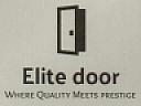 ELITE DOOR (and logo) trademark logo