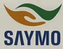 SAYMO (and logo) trademark logo