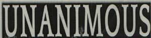 UNANIMOUS (and logo) trademark logo