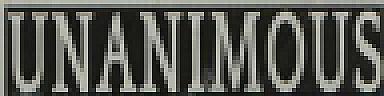 UNANIMOUS (and logo) trademark logo
