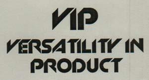 VERSATILITY IN PRODUCT (and logo) trademark logo