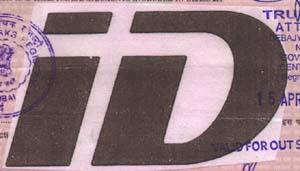 iD (and logo) trademark logo
