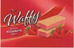WAFFY STRAWBERRY (and logo) trademark logo