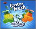 CENTER FRESH MINT CANDY (and logo) trademark logo