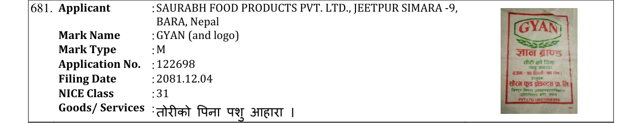 Original bulletin entry for GYAN (and logo)