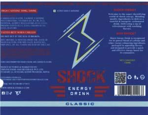 SHOCK (and logo) trademark logo