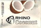 RHINO COCONUT (and logo) trademark logo