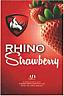 RHINO STRAWBERRY (and logo) trademark logo