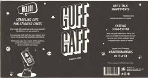 GUFF GAFF (and logo) trademark logo