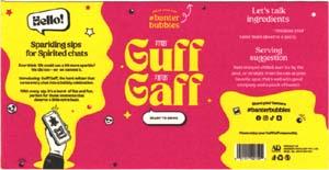 GUFF GAFF (and logo) trademark logo