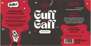 GUFF GAFF (and logo) trademark logo
