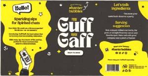 GUFF GAFF (and logo) trademark logo