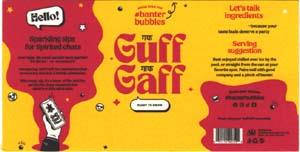 GUFF GAFF (and logo) trademark logo
