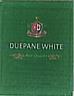 DUEPANE WHITE (and logo) trademark logo