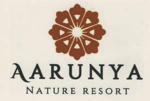 AARUNYA NATURE RESORT (and logo) trademark logo