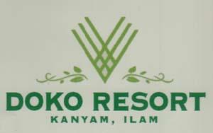 DOKO RESORT (and logo) trademark logo