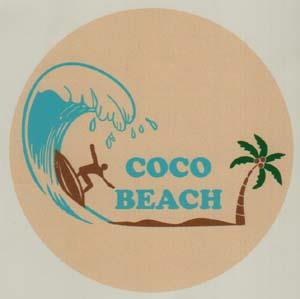 COCO BEACH (and logo) trademark logo