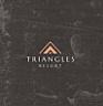 TRIANGLES RESORT (and logo) trademark logo