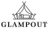 GLAMPOUT (and logo) trademark logo
