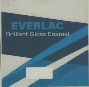 EVERLAC BRILLIANT GLOSS ENAMEL (and logo) trademark logo