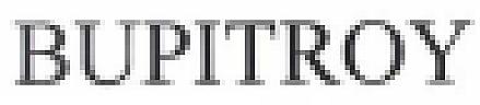BUPITROY (and logo) trademark logo