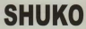 SHUKO (and logo) trademark logo