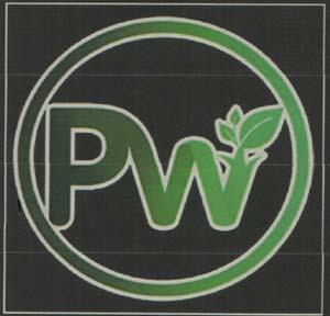 PW (and logo) trademark logo