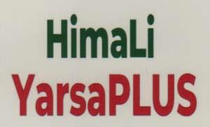 HIMALI YARSA PLUS (and logo) trademark logo