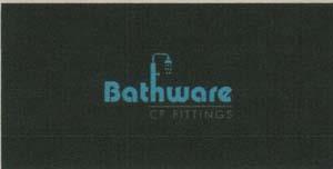 BATHWARE CP FITTINGS (and logo) trademark logo