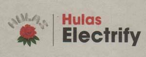 HULAS ELECTRIFY (and logo) trademark logo