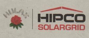 HIPCO SOLARGRID (and logo) trademark logo