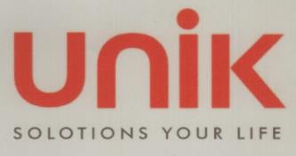 UNIK (and logo) trademark logo