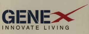 GENEX (and logo) trademark logo