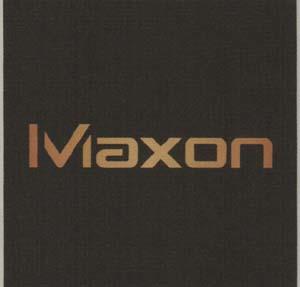 MAXON (and logo) trademark logo