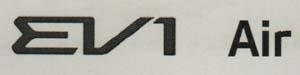 EV1 Air (and logo) trademark logo