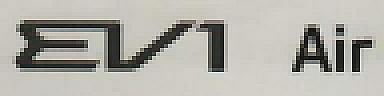 EV1 Air (and logo) trademark logo
