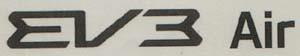 EV3 Air (and logo) trademark logo
