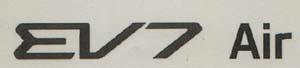 EV7 Air (and logo) trademark logo