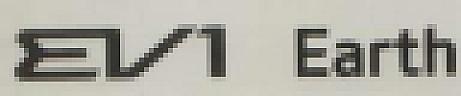 EV1 Earth (and logo) trademark logo