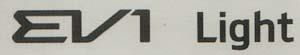 EV1 Light (and logo) trademark logo