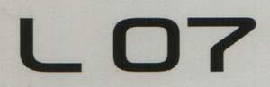 L 07 (and logo) trademark logo