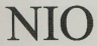 NIO (and logo) trademark logo