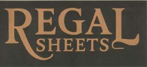 REGAL SHEETS (and logo) trademark logo