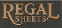 REGAL SHEETS (and logo) trademark logo