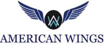 AMERICAN WINGS (and logo) trademark logo