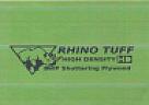 RHINO TUFF PLYWOOD (and logo) trademark logo