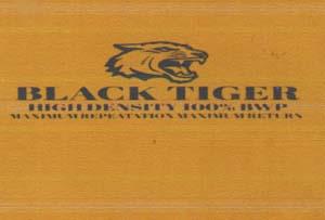 BLACK TIGER PLYWOOD (and logo) trademark logo