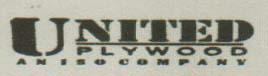 UNITED PLYWOOD (and logo) trademark logo