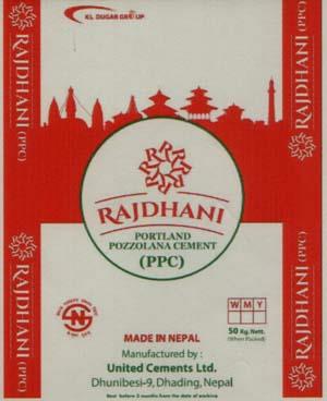 RAJDHANI (and logo) trademark logo